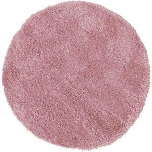 Tmavě růžový koberec Flair Rugs Sparks, ⌀ 133 cm