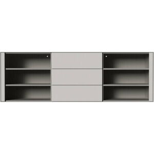 Světle šedá závěsná vitrína 180x79 cm Edge by Hammel – Hammel Furniture