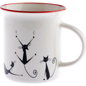 Porcelánový hrnek Dakls Cats Brita, 310 ml