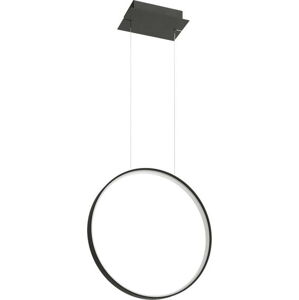 Černé LED závěsné svítidlo 55x16 cm Tim - Nice Lamps