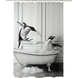 Sprchový závěs 175x180 cm Showe Penguin – Little Nice Things