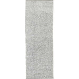 Světle šedý běhoun Hanse Home Pure, 80 x 200 cm