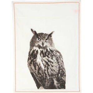 Kuchyňská utěrka Plain White Owl, 50x70 cm