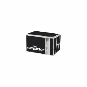 Černý textilní úložný box Compactor Brand XXL Grande