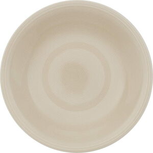 Bílo-béžový porcelánový hluboký talíř Villeroy & Boch Like Color Loop, ø 23,5 cm