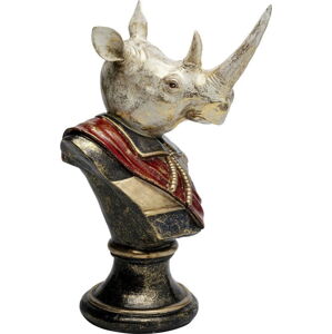 Dekorativní busta Kare Design Sir Rhino, výška 58 cm