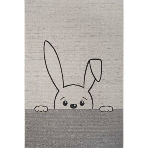 Krémový dětský koberec Ragami Bunny, 160 x 230 cm