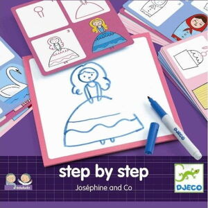Kreativní sada Djeco Step By Step Josephine