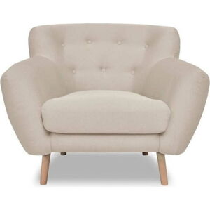 Šedobéžové křeslo Cosmopolitan design London