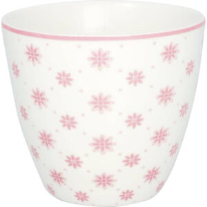 Růžový porcelánový šálek Green Gate Laurie, 300 ml