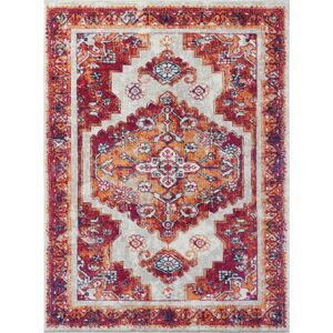 Červený koberec Nouristan Daber, 160 x 230 cm