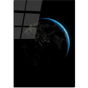Skleněný obraz 70x100 cm Earth – Wallity