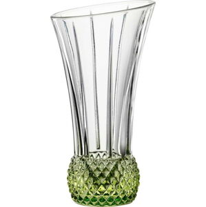 Sada 2 váz z křišťálového skla Nachtmann Spring Lime, výška 13,6 cm