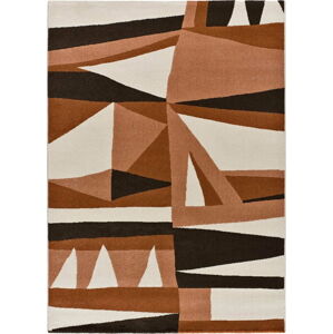 Oranžovo-krémový koberec 160x230 cm Ashley – Universal
