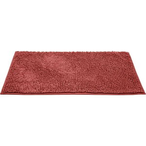 Červená textilní koupelnová předložka 50x80 cm Chenille – Allstar