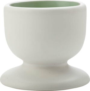 Zeleno-bílý porcelánový kalíšek na vejce Maxwell & Williams Tint