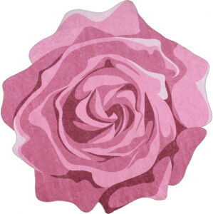 Koberec Vitaus Rose Duro, ⌀ 80 cm