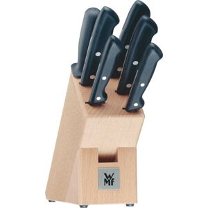 Sada 6 nožů s z nerezová oceli s kuchyňským blokem WMF Cromargan® Classic Line
