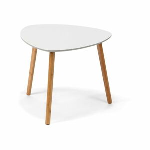 Bílý odkládací stolek Bonami Essentials Viby, 55 x 55 cm