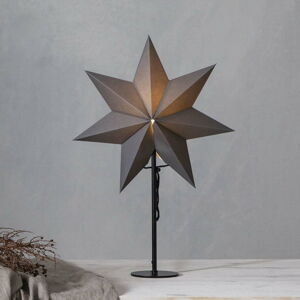 Černo-šedá vánoční světelná dekorace Mixa - Star Trading