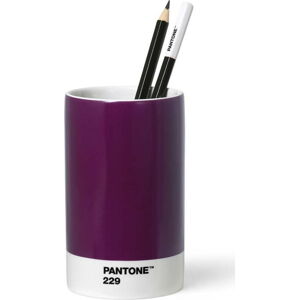 Tmavě fialový keramický stojánek na tužky Pantone