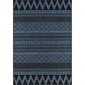 Tmavě modrý venkovní koberec NORTHRUGS Sidon, 200 x 290 cm