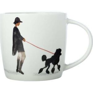 Bílý porcelánový hrnek 400 ml Fashion Poodle – Maxwell & Williams