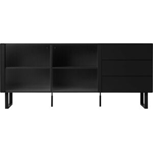 Černá vitrína 180x79 cm Edge by Hammel – Hammel Furniture