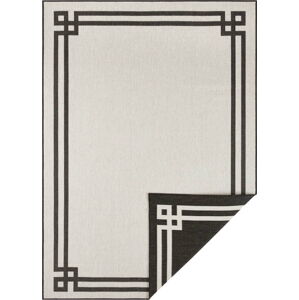 Černo-krémový venkovní koberec NORTHRUGS Manito, 80 x 150 cm