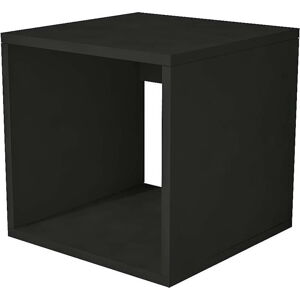 Černý noční stolek Biga – Gauge Concept