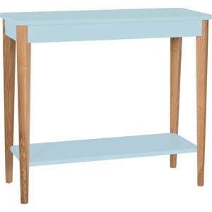 Světle modrý konzolový stolek Ragaba Ashme, šířka 85 cm
