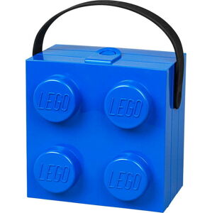 Modrý úložný box s rukojetí LEGO®