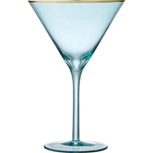 Modrá sklenice na martini Ladelle Chloe, 250 ml