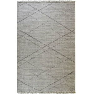 Šedý venkovní koberec Floorita Les Gipsy, 194 x 290 cm
