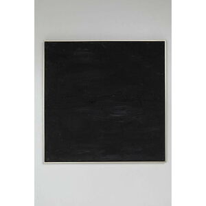 Olejomalba Kare Design Abstract Deep Black, 80 x 80 cm