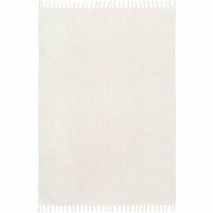 Bílý ručně tkaný bavlněný koberec Westwing Collection Agneta, 160 x 230 cm