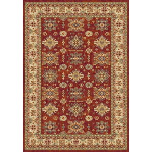 Hnědo-červený koberec Universal Terra Ornaments, 115 x 160 cm