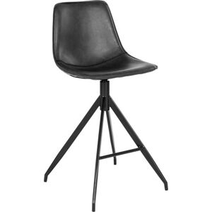 Černé barové židle v sadě 2 ks 84 cm Monaco – House Nordic