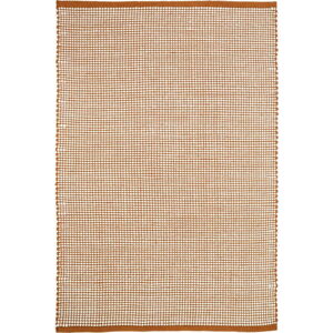 Oranžový koberec s podílem vlny 230x160 cm Bergen - Nattiot