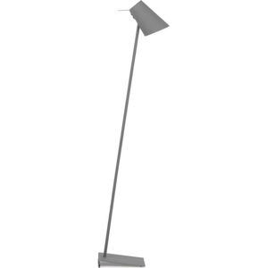 Šedá stojací lampa s kovovým stínidlem (výška 140 cm) Cardiff – it's about RoMi