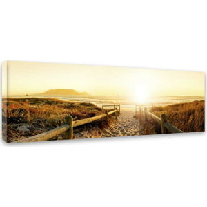Obraz Styler Canvas Harmony Beach II, 45 x 140 cm