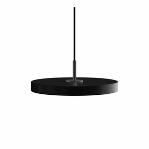 Černé LED závěsné svítidlo s kovovým stínidlem ø 31 cm Asteria Mini – UMAGE