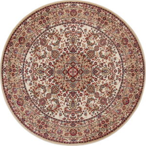 Hnědý koberec Nouristan Zahra, ø 160 cm