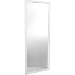 Bílé dubové zrcadlo Rowico Gefjun