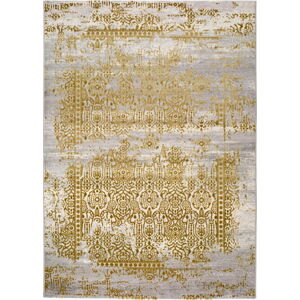 Šedo-zlatý koberec Universal Arabela Gold, 140 x 200 cm
