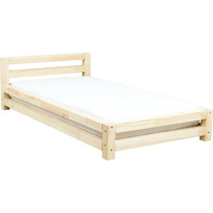 Jednolůžková postel z smrkového dřeva Benlemi Single, 90 x 200 cm