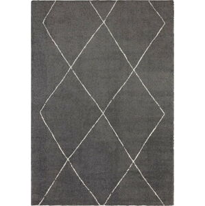 Tmavě šedý koberec Elle Decor Glow Massy, 80 x 150 cm