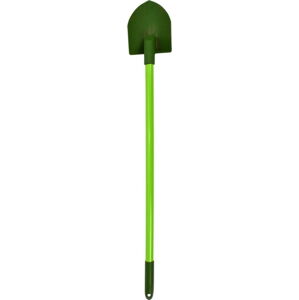Zelená dětská lopata Esschert Design, výška 70 cm