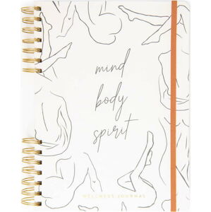 Zápisník 200 stránek formát A4 Mind Body Spirit – DesignWorks Ink