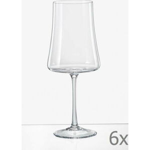 Sada 6 sklenic na víno Crystalex Xtra, 460 ml
